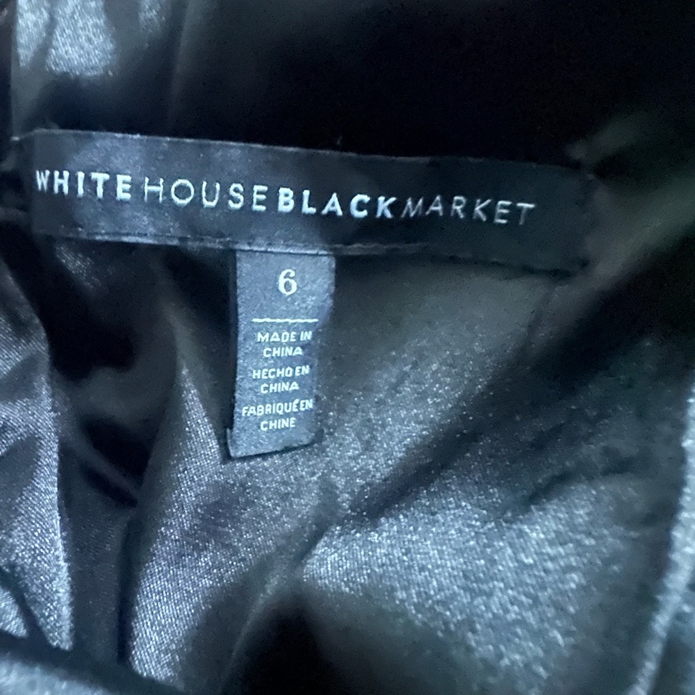 White House Black Market Embroidered Patterned Dress - Picture 6 of 8